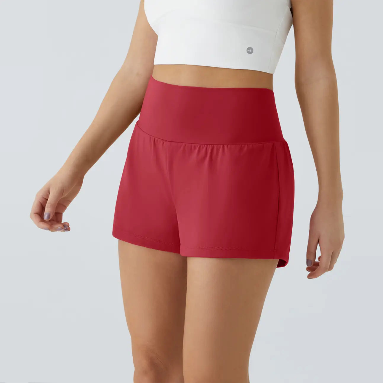 Halara Super High Waisted Back Pocket & Side Hidden Pocket 2-In-1 Yoga Shorts 3", Summer Running Shorts for Women, Sports Workout Shorts, Gym Outfit#Tiktokshopspringglowup
